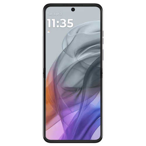 Motorola Razr 2024 koala grey front